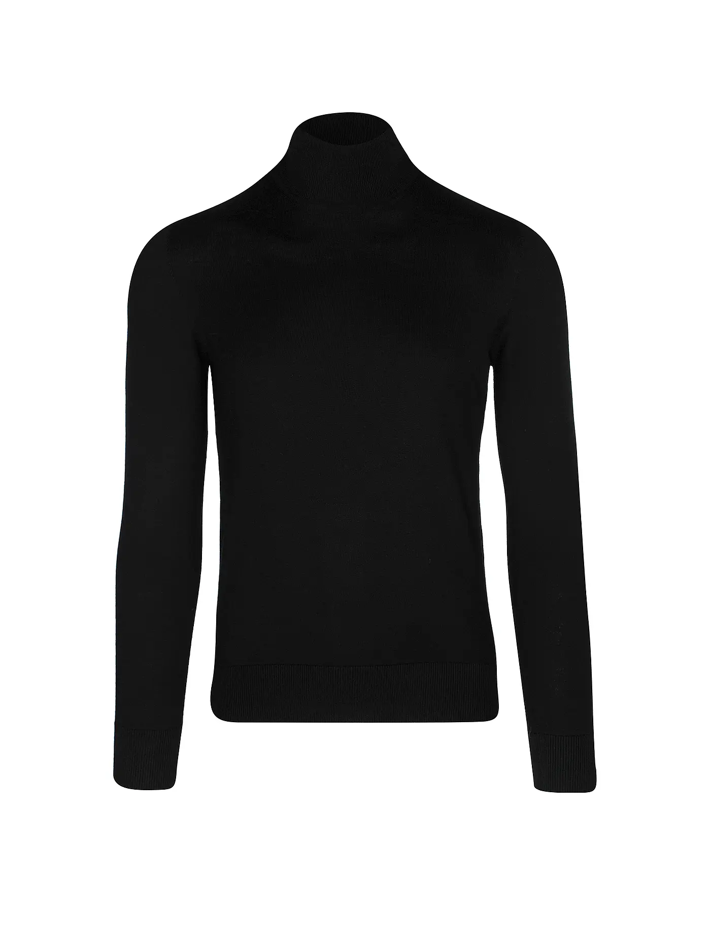 GRAN SASSO | Rollkragenpullover | schwarz
